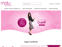 Tablet Screenshot of malusupercomfort.com.br